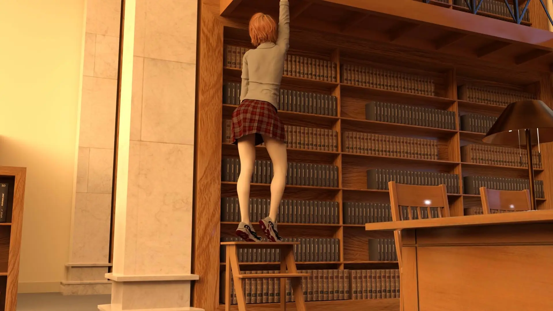 High School Master gameplay screenshot 1 (Others adult game) by Pervy Bunny Games – free download