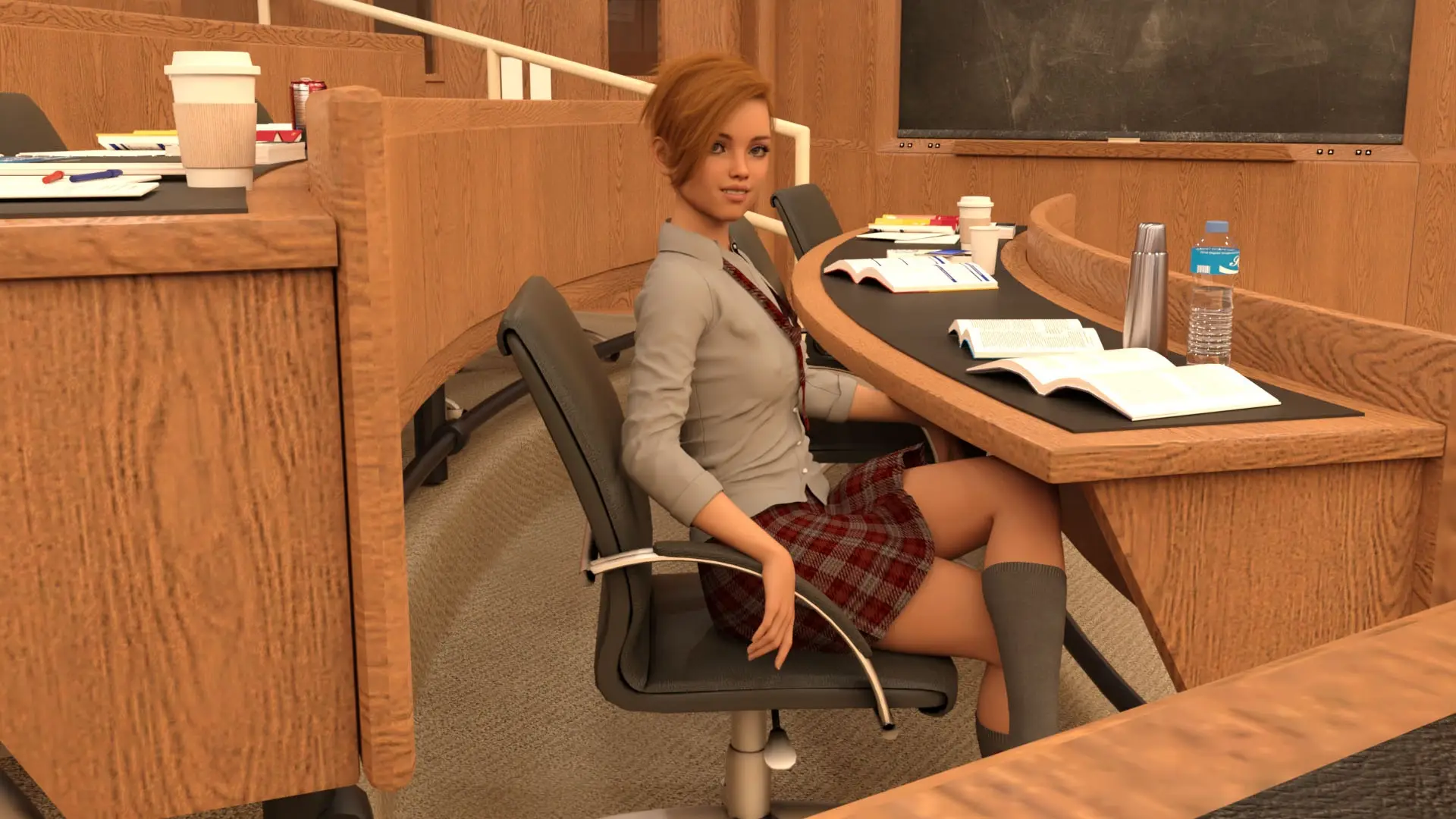 High School Master gameplay screenshot 5 (Others adult game) by Pervy Bunny Games – free download