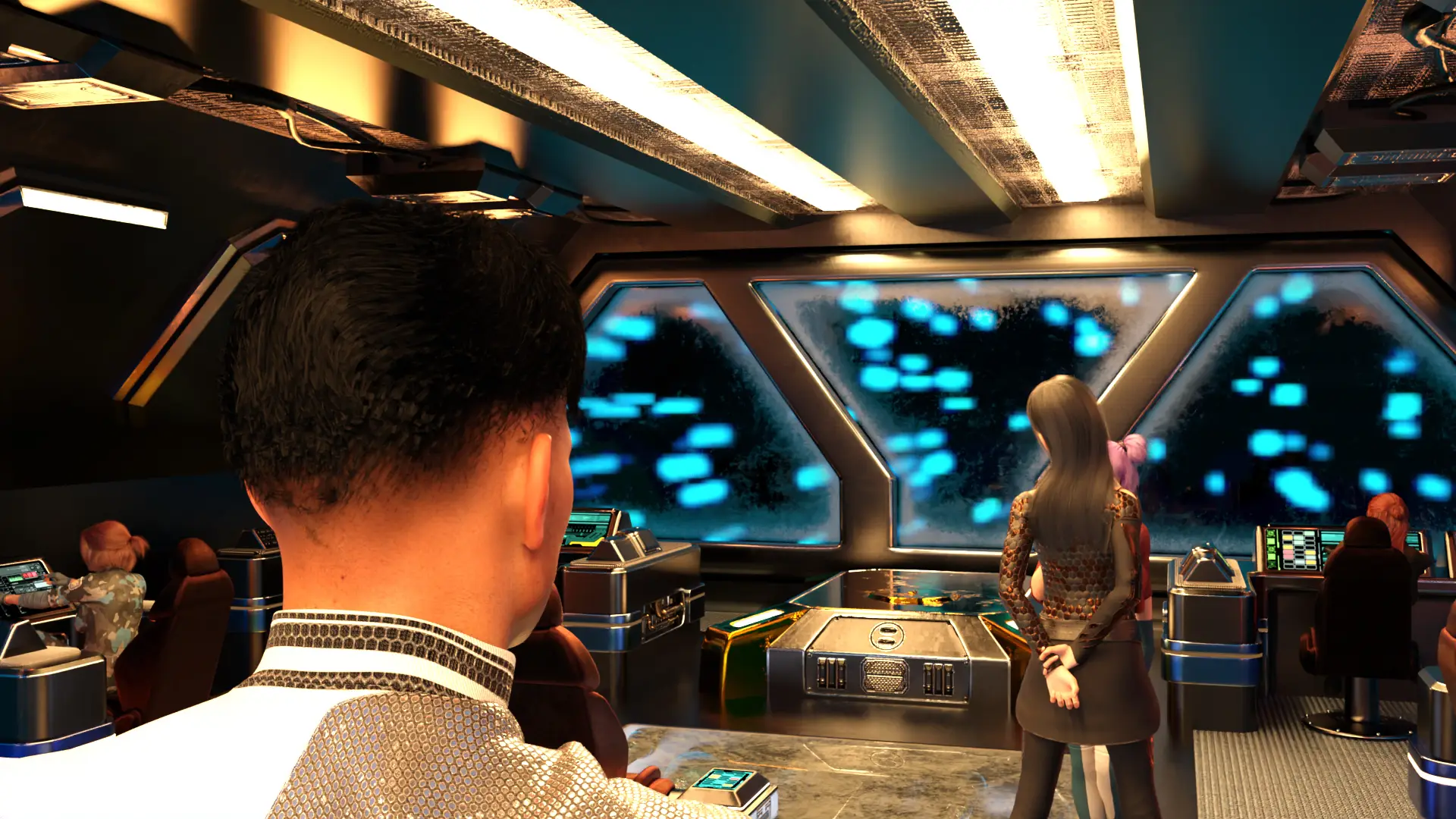 Andromeda gameplay screenshot 5 (Ren'Py adult game) by Triangulum Games – free download