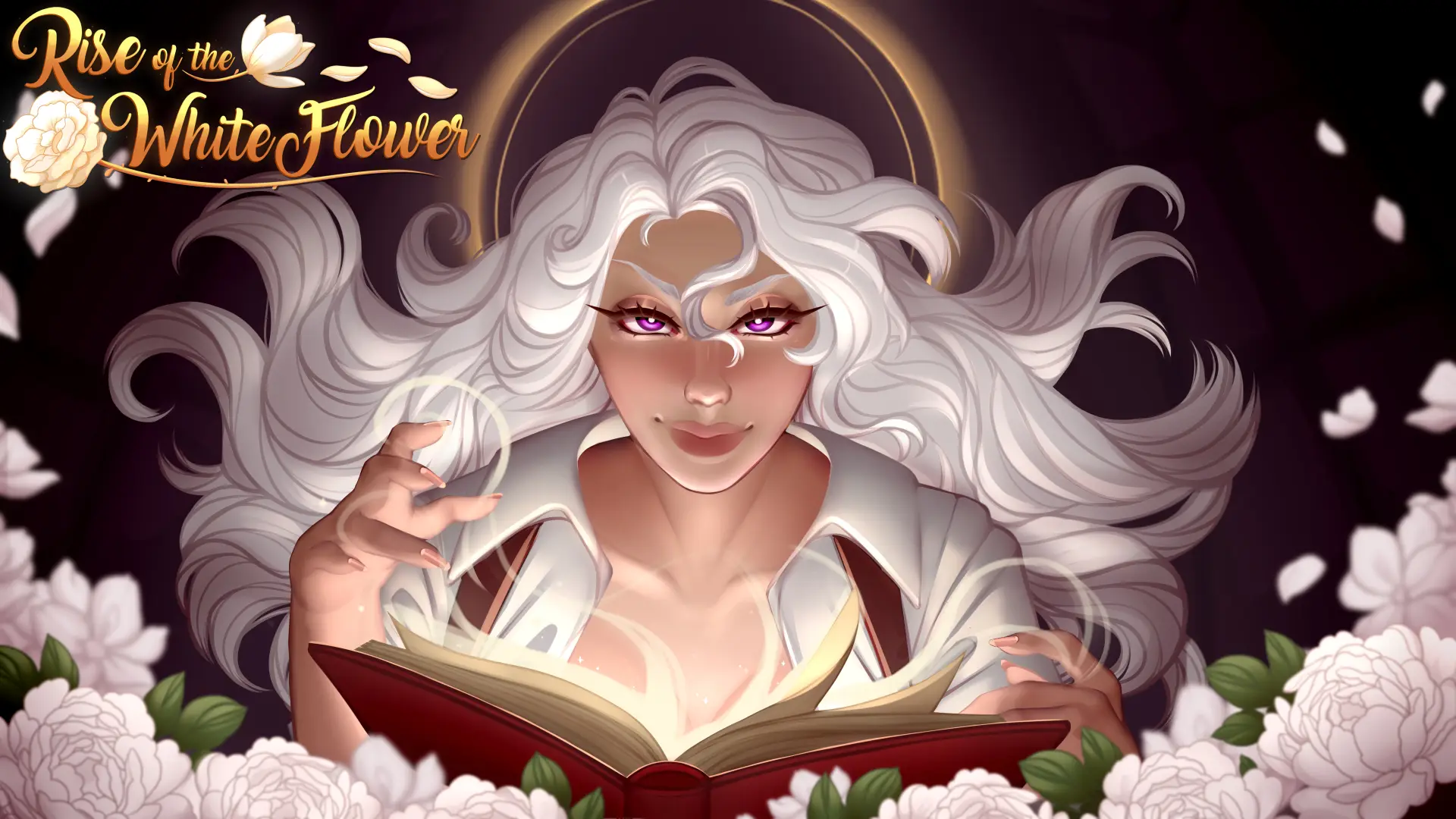 Rise of the White Flower cover 0.13.2b – Ren'Py adult game by Necro Bunny Studios free download