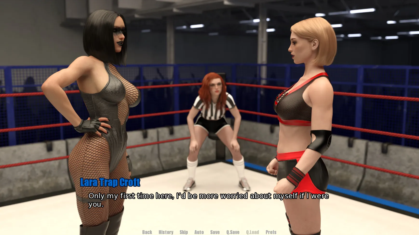 Going Over gameplay screenshot 1 (Ren'Py adult game) by Delinquent Productions – free download