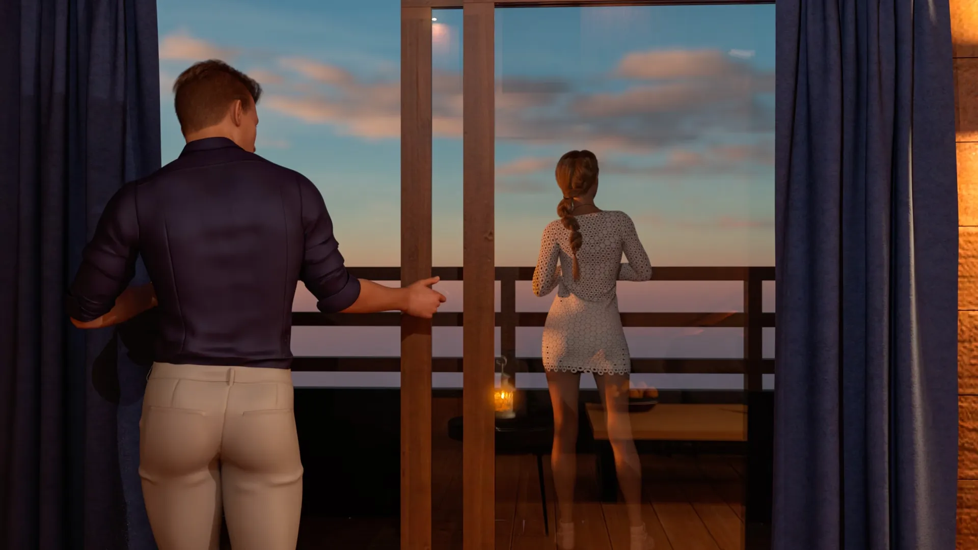 Seeking Closure gameplay screenshot 1 (Ren'Py adult game) by Captain Crystallo – free download