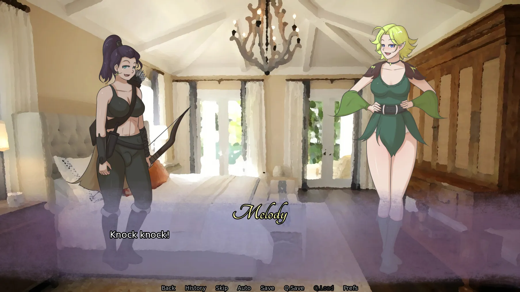 Blissful Sleep gameplay screenshot 3 (Ren'Py adult game) by Toramizu – free download