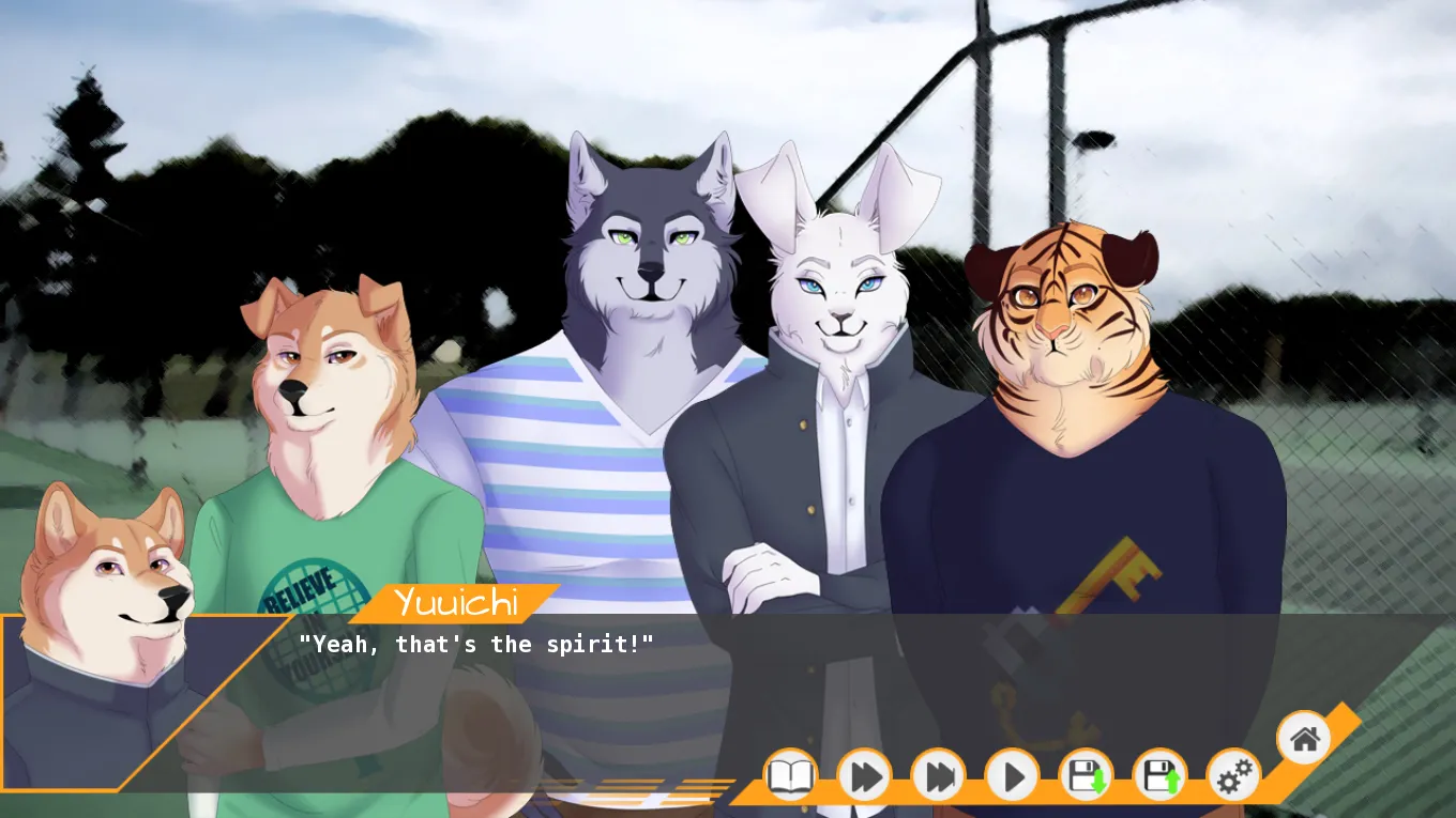 Tennis Ace gameplay screenshot 1 (Ren'Py adult game) by WOTB – free download