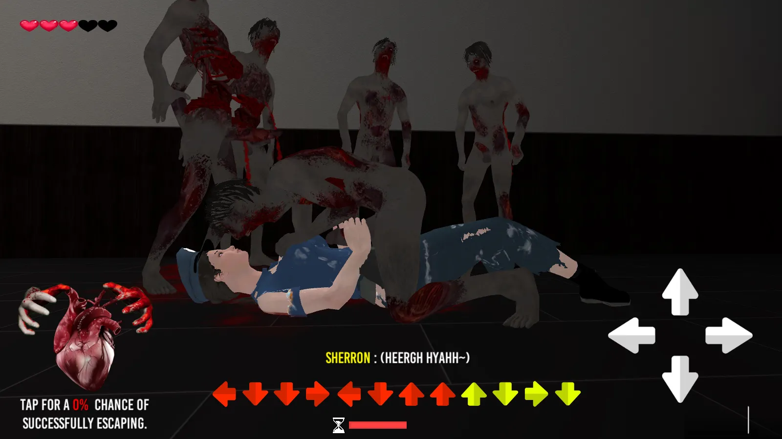 Siren of the Dead gameplay screenshot 3 (Unity adult game) by Silkynomaly – free download