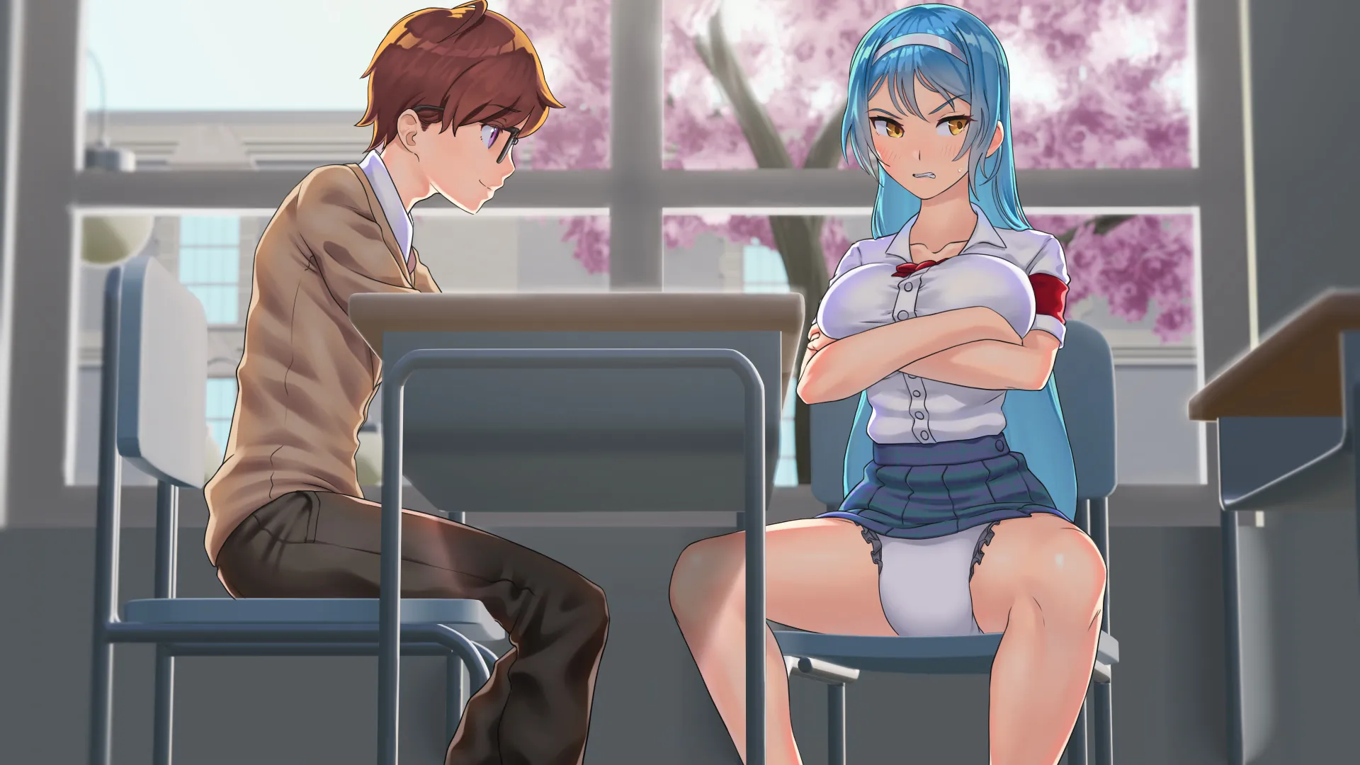 Messy Academy gameplay screenshot 5 (Ren'Py adult game) by Messy Studios – free download