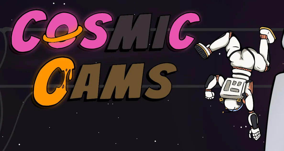Cosmic Cams cover Final – Unity adult game by ATwistedSpirit free download
