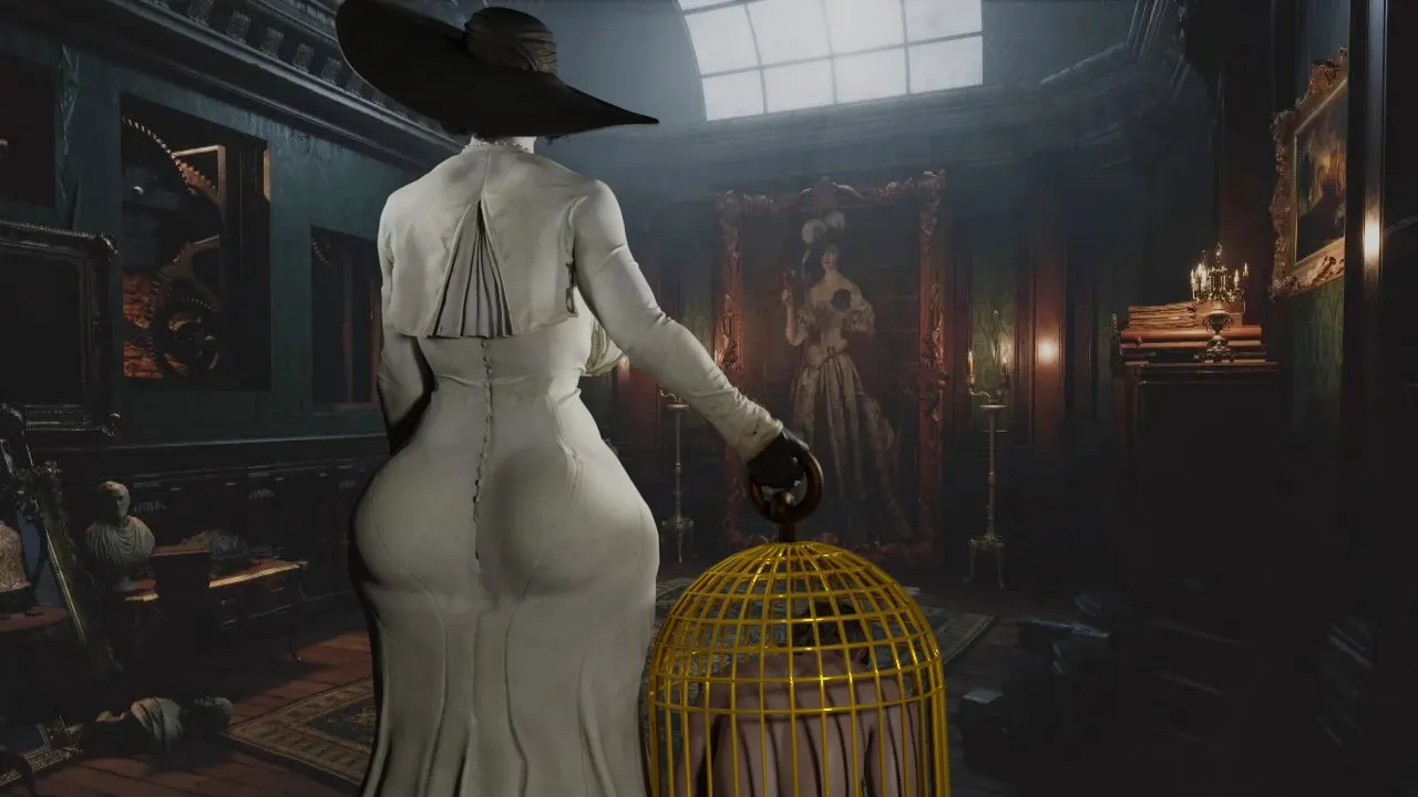 Dimitrescu’s Lewd Castle gameplay screenshot 23 (Ren'Py adult game) by ZaneSFM – free download
