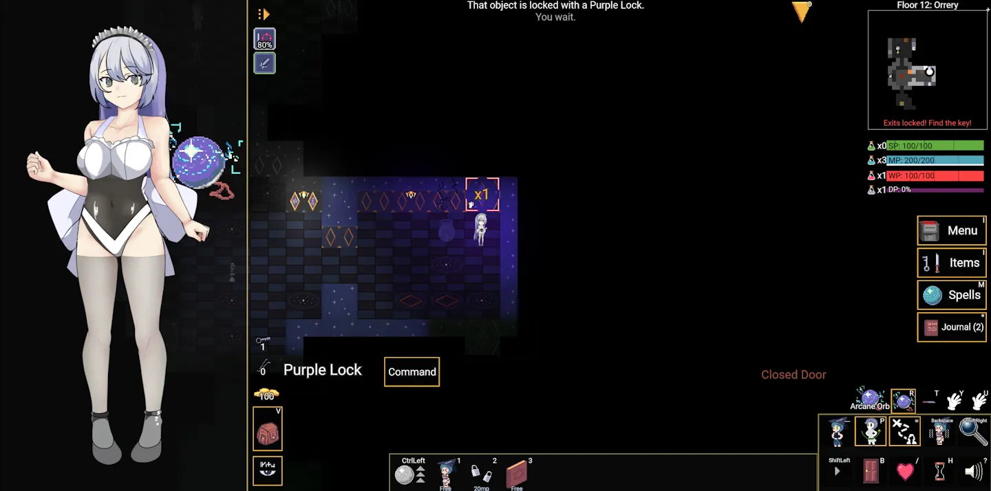 Kinky Dungeon gameplay screenshot 1 (Others adult game) by Ada18980 – free download