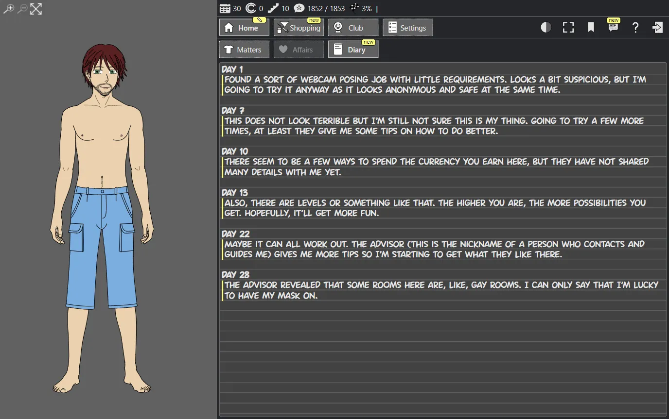Wandering Ryo gameplay screenshot 10 (HTML adult game) by Hexoticas – free download