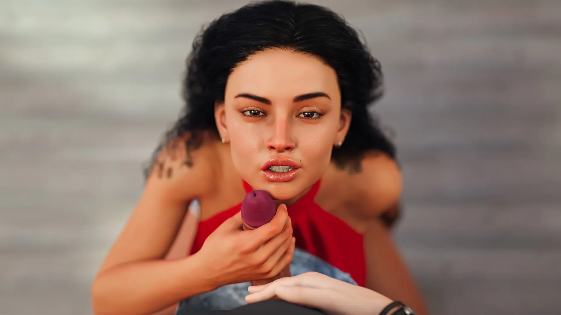 My Bimbo Dream gameplay screenshot 1 (Ren'Py adult game) by MBD – free download