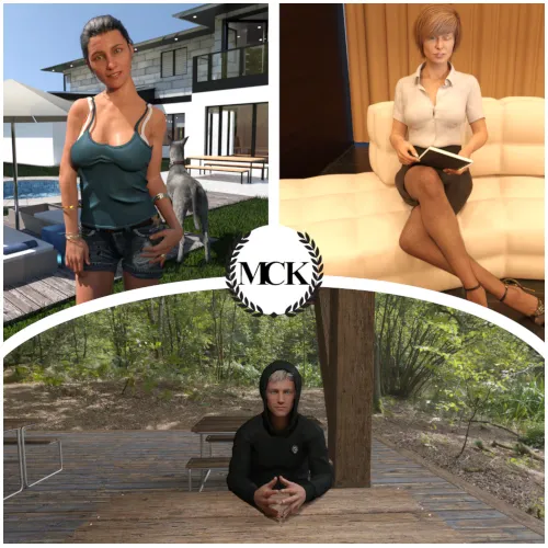 Family Vacation gameplay screenshot 1 (Ren'Py adult game) by MCK – free download
