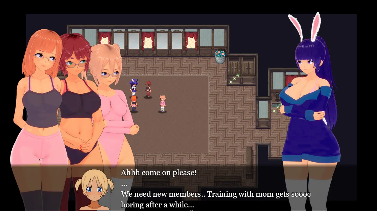 Sabrina the Hungry Witch gameplay screenshot 2 (RPGM adult game) by oppi – free download