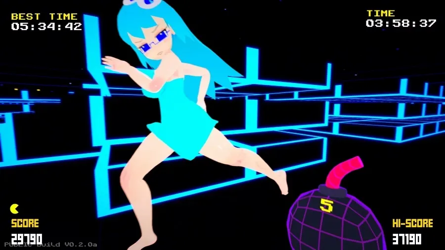 Pac-8 gameplay screenshot 2 (Unity adult game) by Hex Dev Games – free download