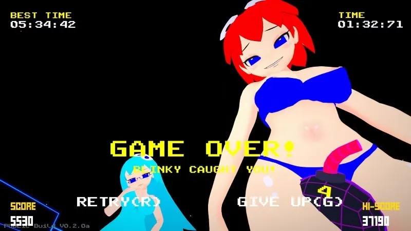 Pac-8 gameplay screenshot 1 (Unity adult game) by Hex Dev Games – free download