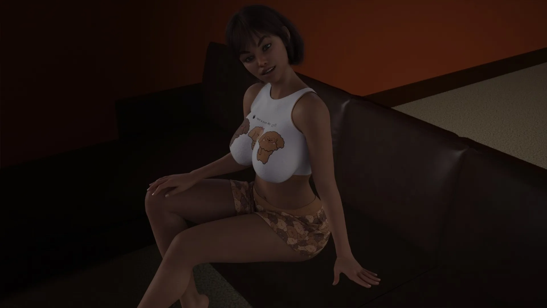 Broken Hearts Still Want to Love gameplay screenshot 3 (Ren'Py adult game) by Bogatyr SV – free download