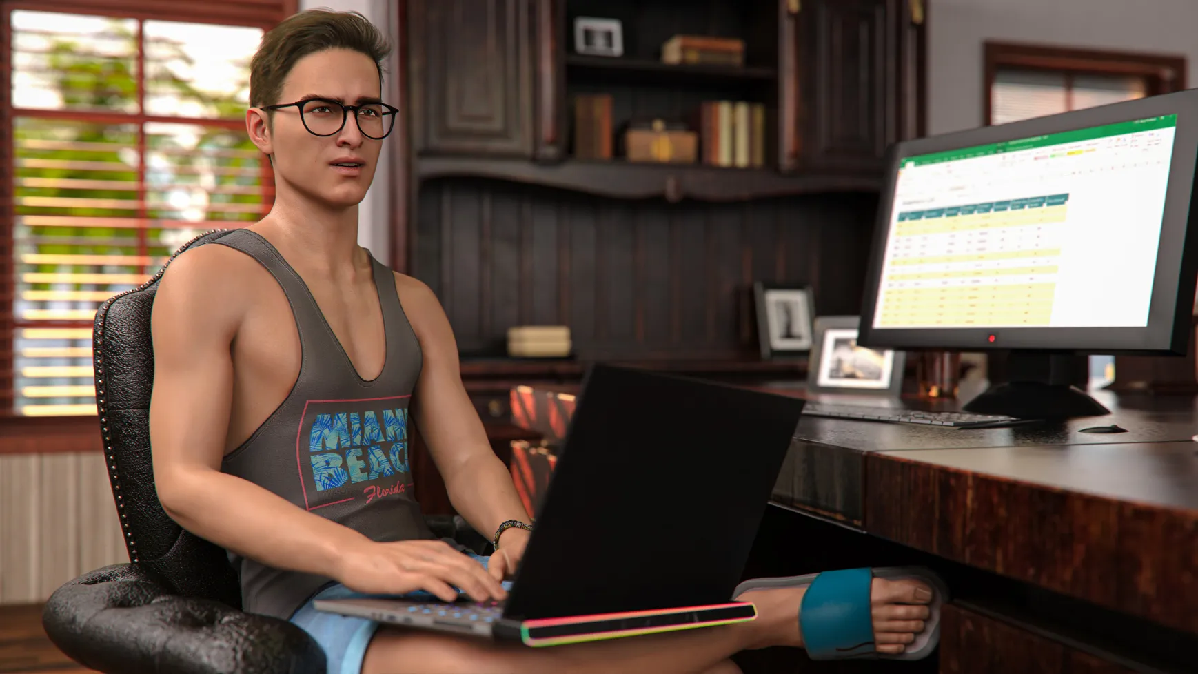 Domino Beach gameplay screenshot 10 (Ren'Py adult game) by Mr Jet – free download