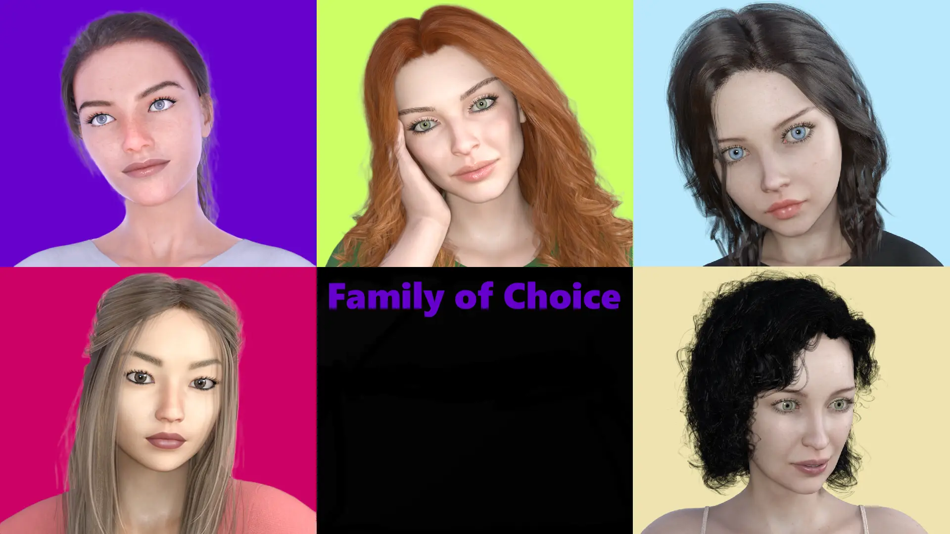 Family of Choice cover Day 1-5 – Ren'Py adult game by Nine Rose Rings free download