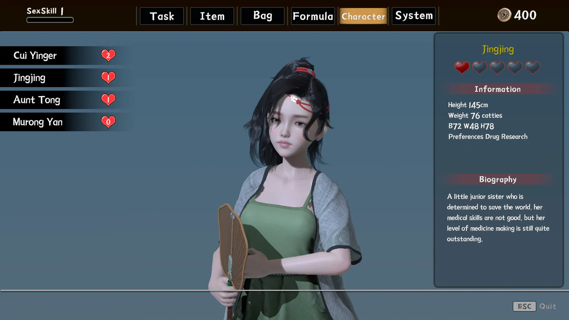 Romantic Escapades gameplay screenshot 7 (Unity adult game) by Salamander Interactive – free download