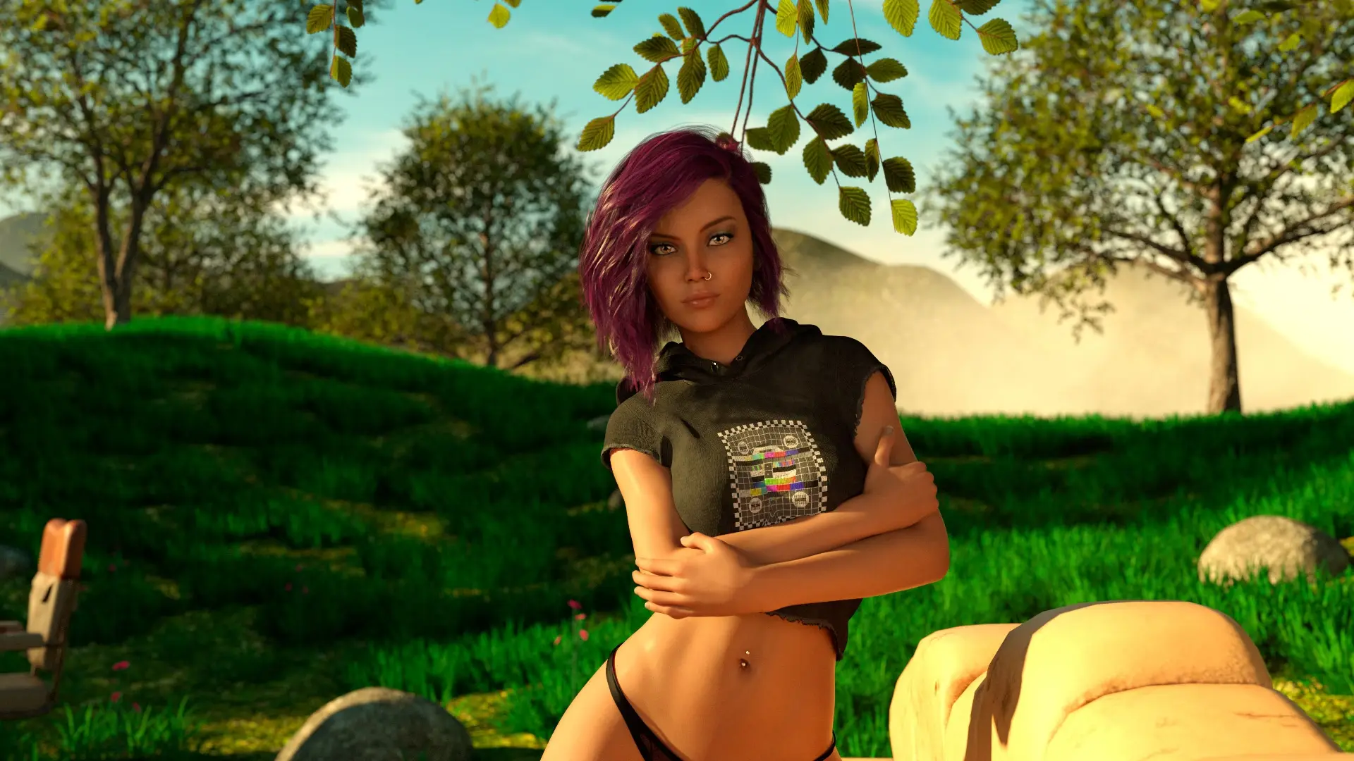 Silver Creek gameplay screenshot 1 (Ren'Py adult game) by ScrewThis – free download