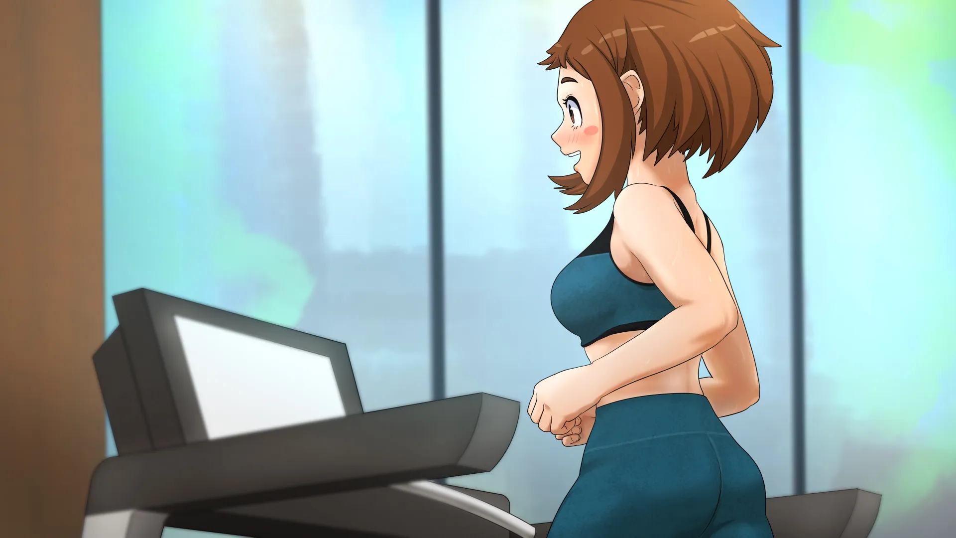 RE: Hero Academia gameplay screenshot 2 (Ren'Py adult game) by Double-H – free download
