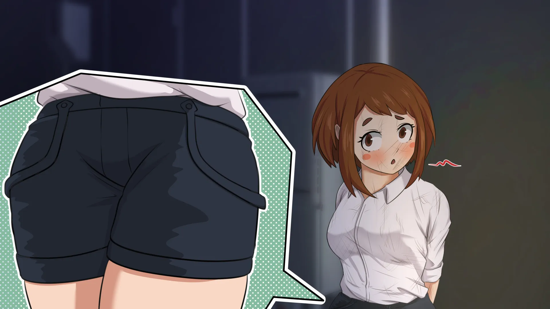 RE: Hero Academia gameplay screenshot 3 (Ren'Py adult game) by Double-H – free download