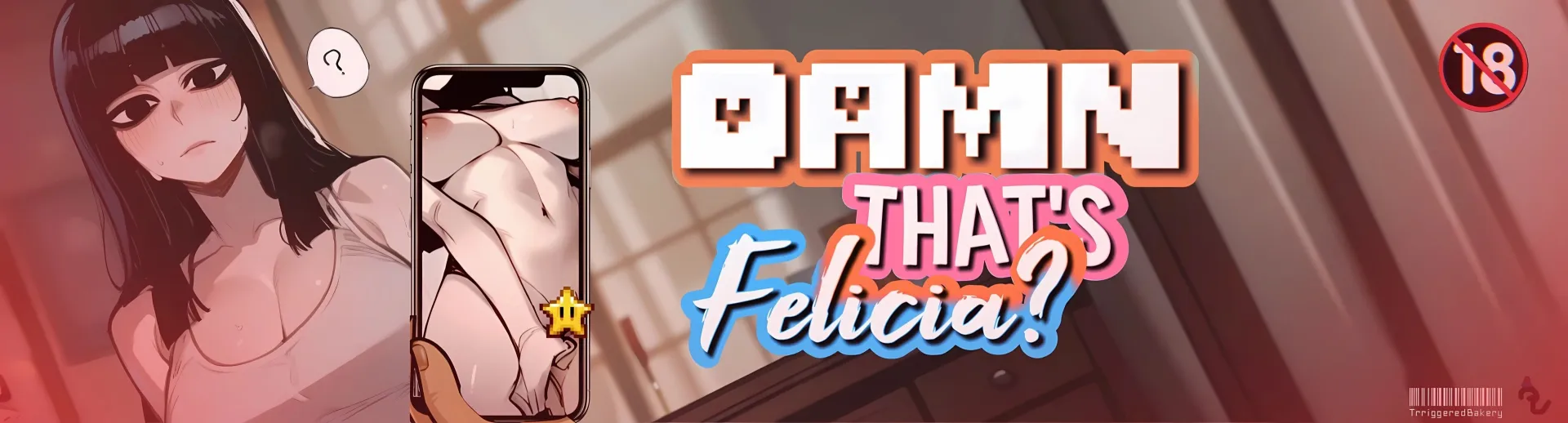 Damn That’s Felicia? cover 0.17.1 – Godot adult game by Trriggered Bakery free download