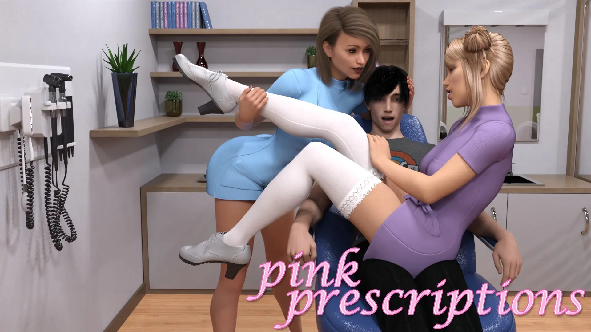 Pink Prescriptions gameplay screenshot 3 (Ren'Py adult game) by Acehole Studios – free download