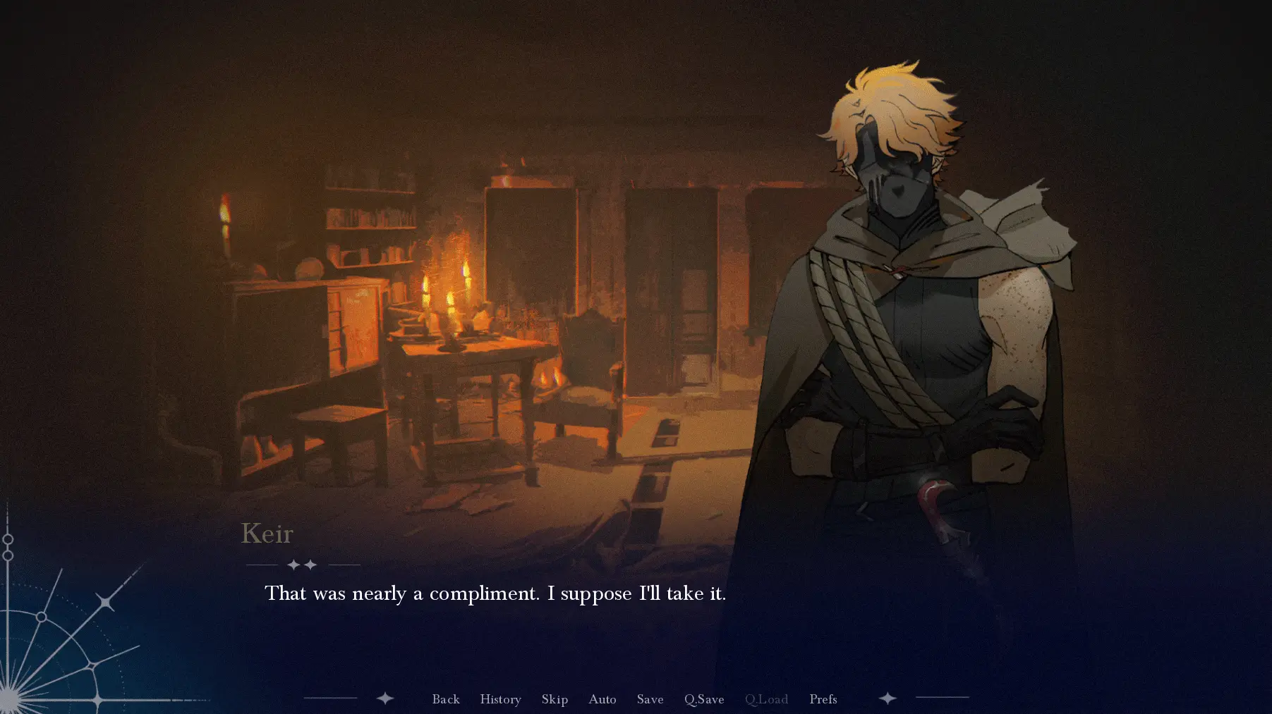 Obscura gameplay screenshot 5 (Ren'Py adult game) by Rotten Raccoons – free download