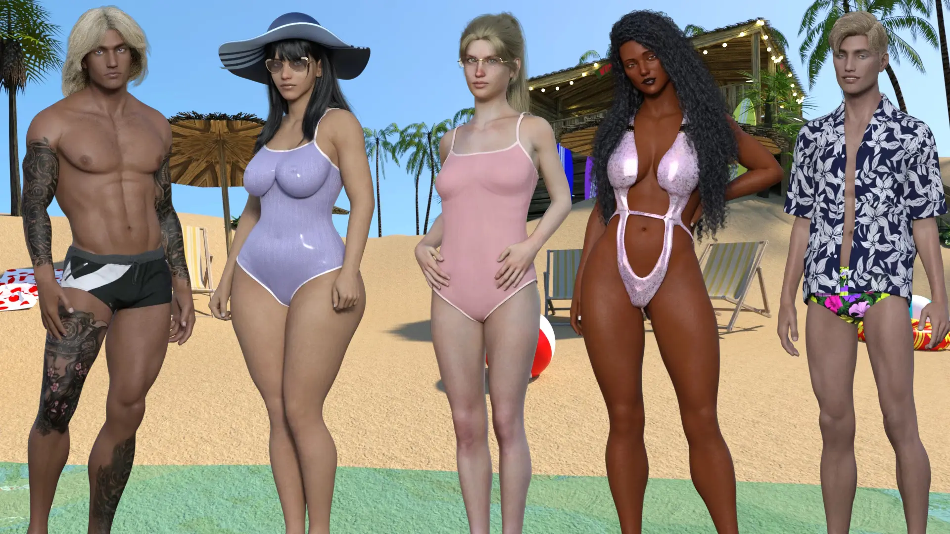 Life in Rio gameplay screenshot 3 (Ren'Py adult game) by Black Ninja – free download