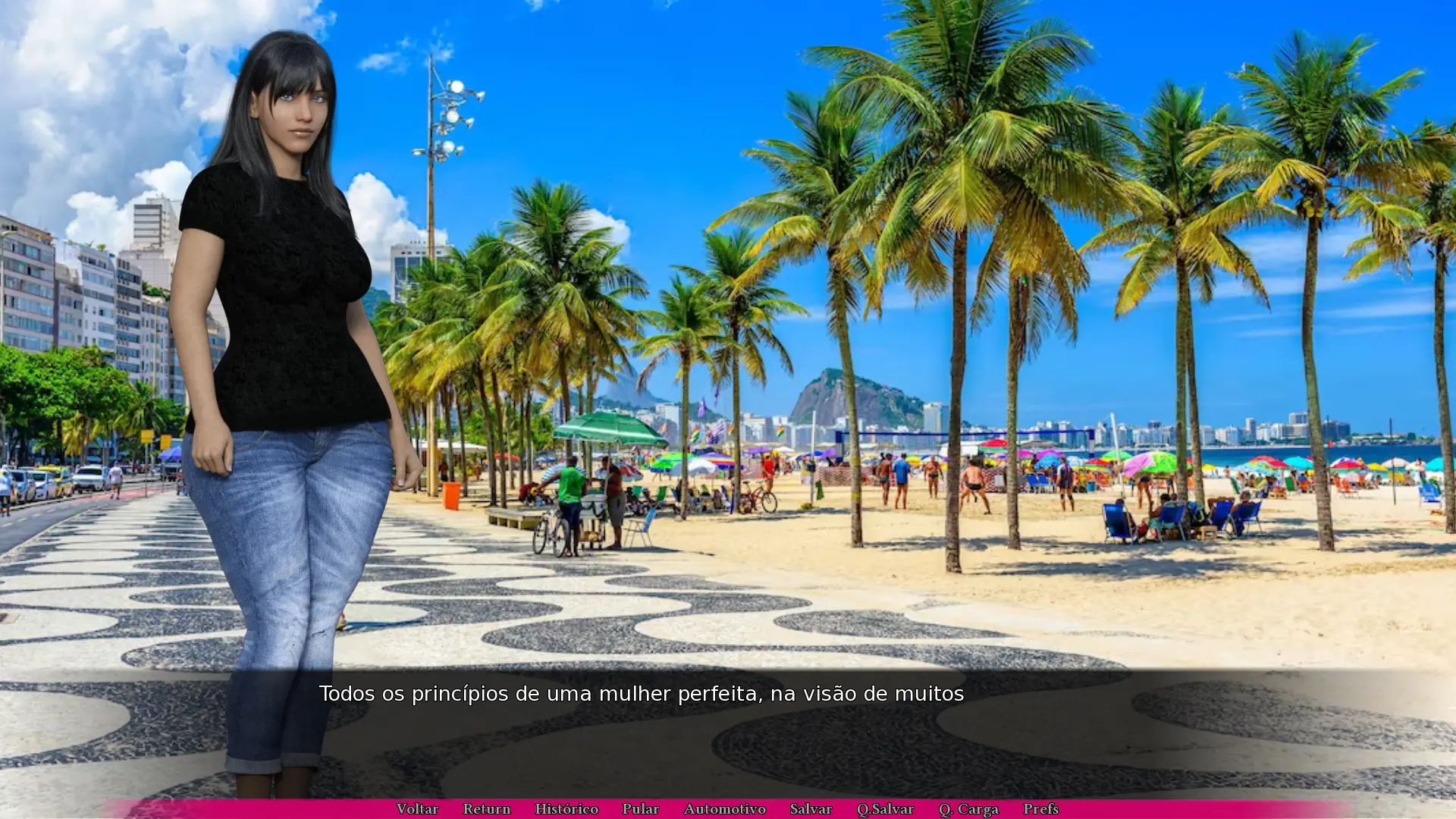 Life in Rio gameplay screenshot 11 (Ren'Py adult game) by Black Ninja – free download