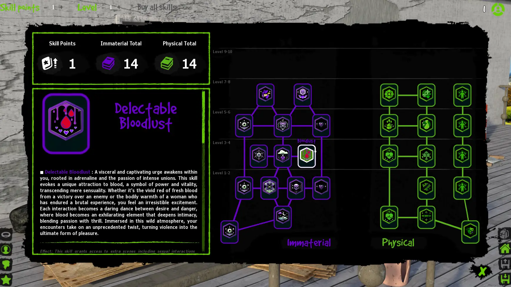 Apocalypse Lovers gameplay screenshot 2 (Ren'Py adult game) by Awake – free download