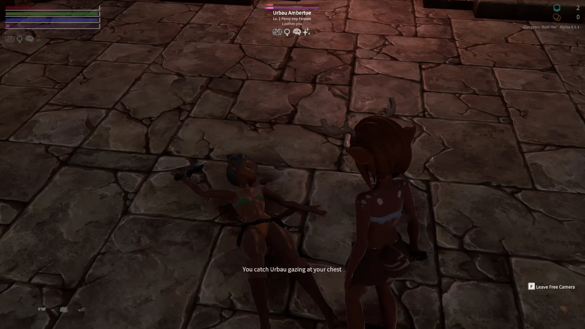 Dungeon: Raid Her gameplay screenshot 9 (Unity adult game) by keepherdev – free download