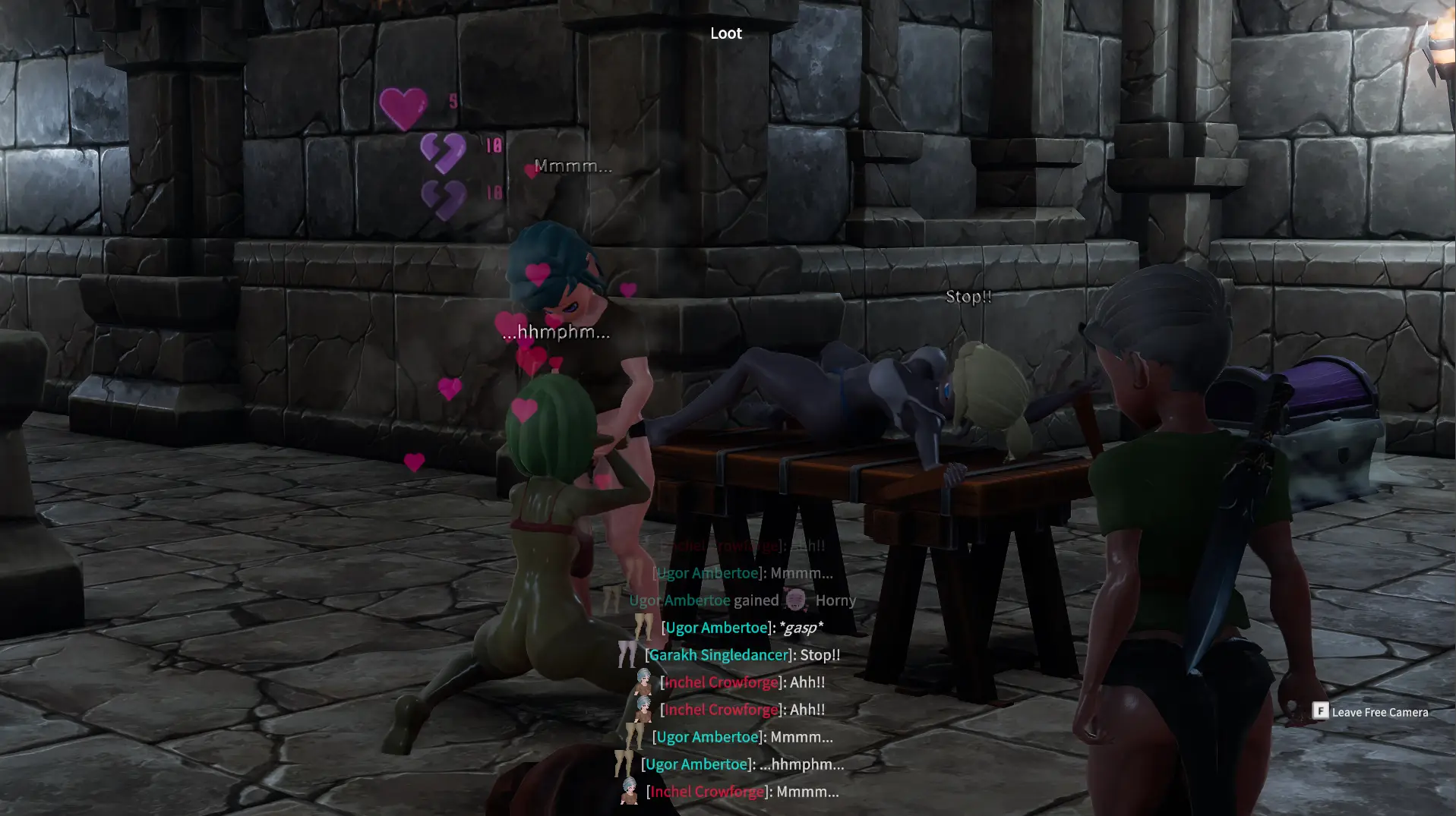 Dungeon: Raid Her gameplay screenshot 2 (Unity adult game) by keepherdev – free download