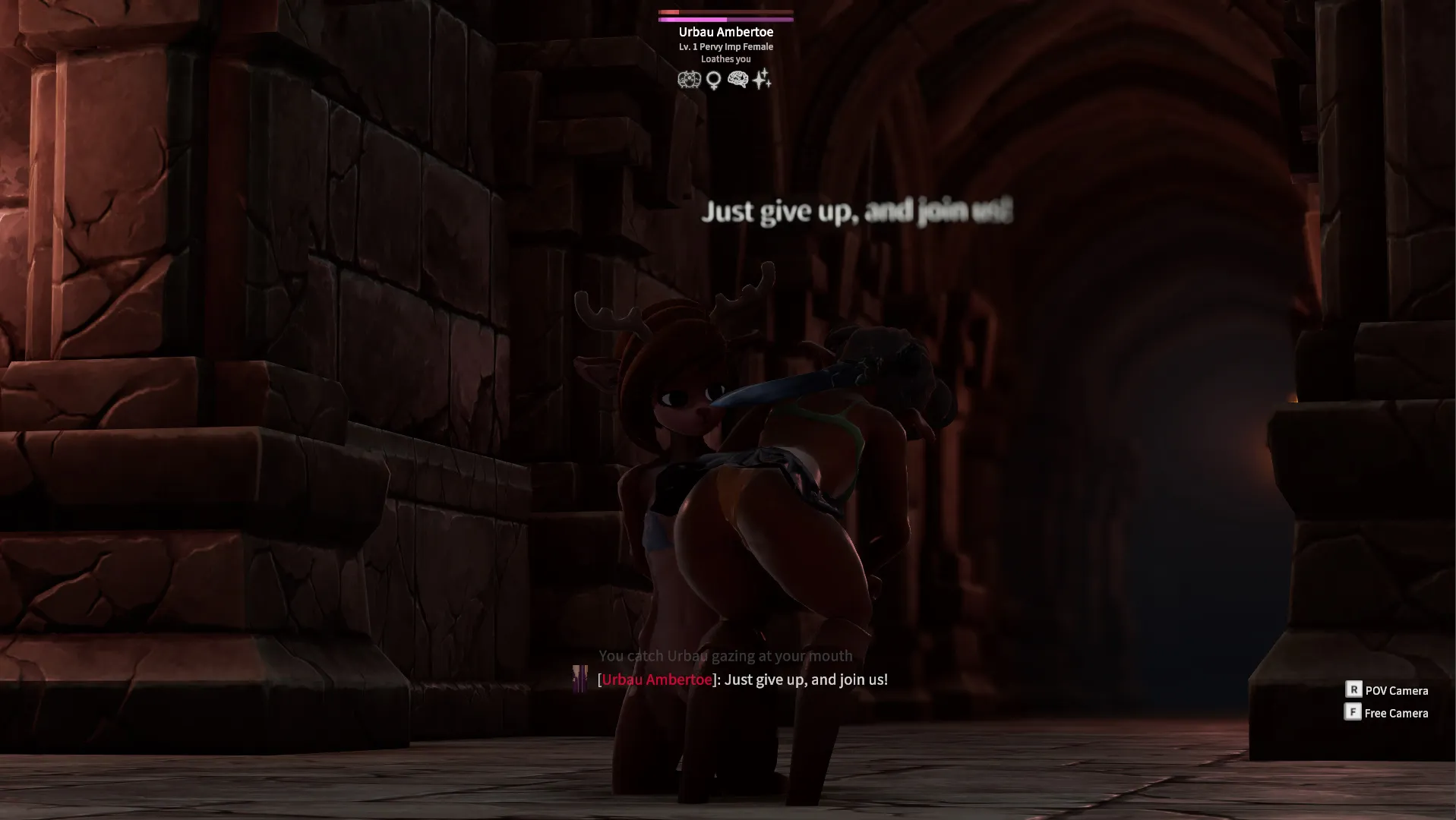Dungeon: Raid Her gameplay screenshot 5 (Unity adult game) by keepherdev – free download