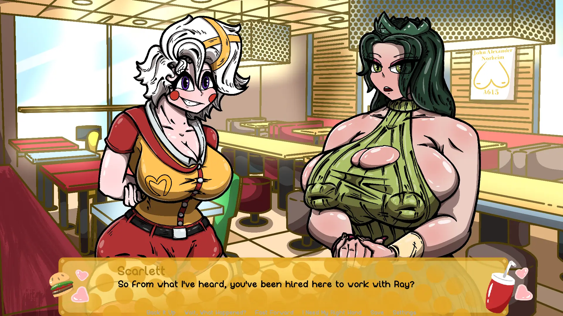 Fantasy Formula gameplay screenshot 1 (Ren'Py adult game) by Piggyz – free download