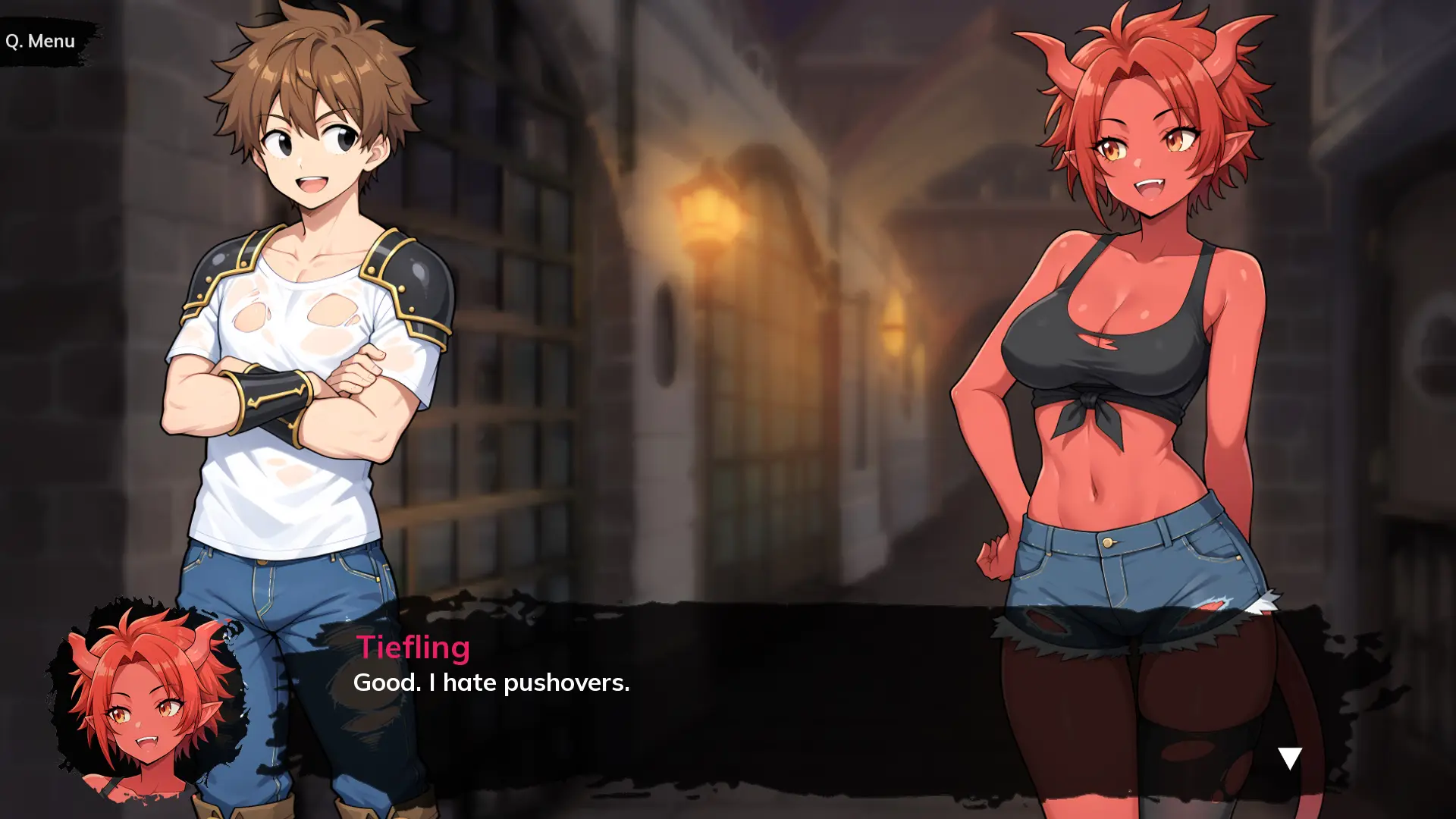 Witch’s Lewd Curse gameplay screenshot 6 (Ren'Py adult game) by Naughty Narratives – free download