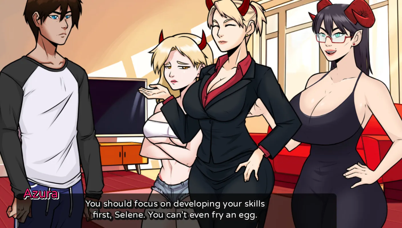 My Demon Family gameplay screenshot 5 (Ren'Py adult game) by Whiteleaf Studio – free download