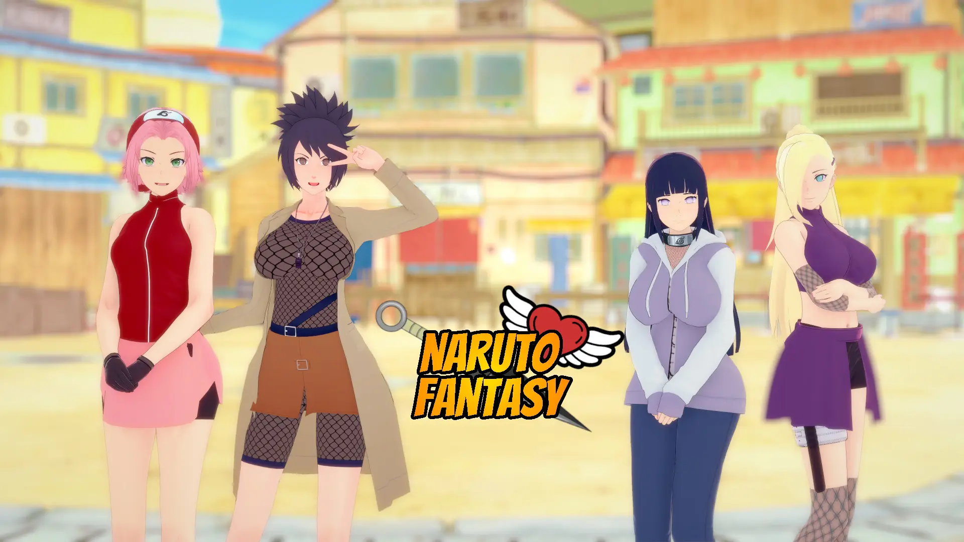 Naruto Fantasy cover 0.0.2a – Ren'Py adult game by Fantasy Games free download
