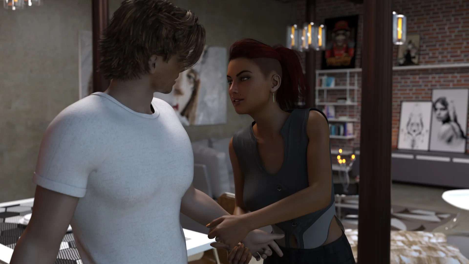 Twelve Faces gameplay screenshot 12 (Ren'Py adult game) by JonnySl – free download
