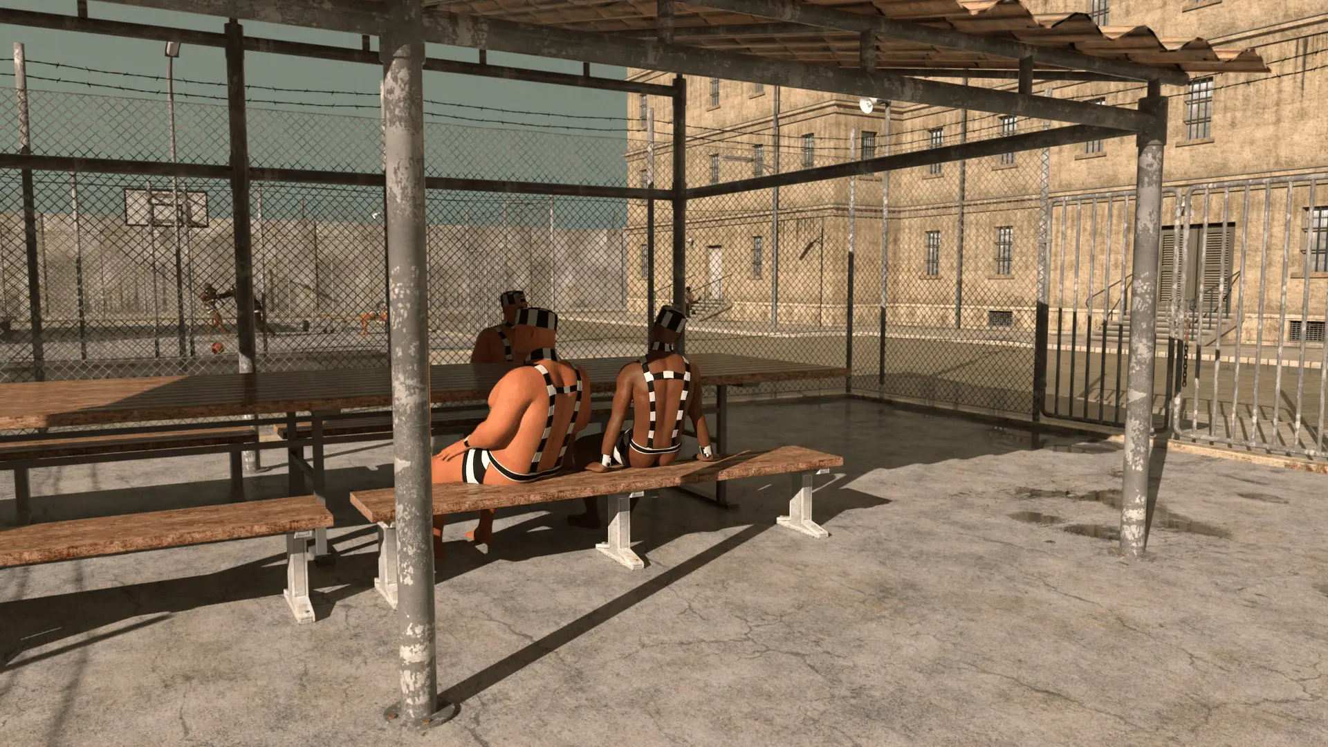 Prison 69 24 Hours In Jail gameplay screenshot 4 (Ren'Py adult game) by lovemann – free download