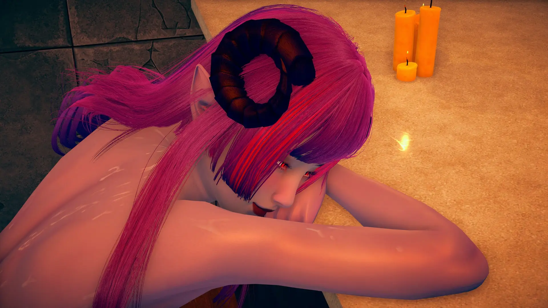 Portal Heart Part Two gameplay screenshot 2 (Ren'Py adult game) by Scarsor – free download