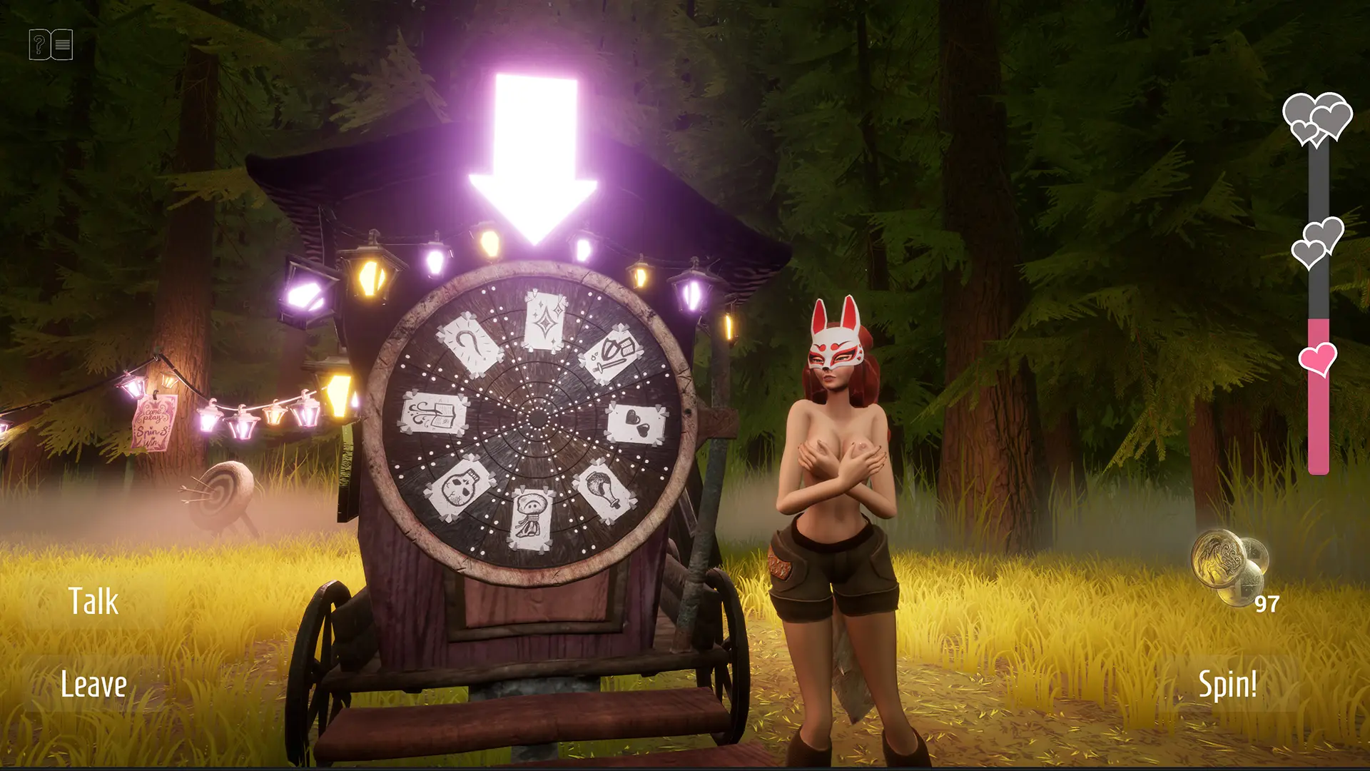 Twiwood Tales gameplay screenshot 4 (Unreal Engine adult game) by ENTITIES – free download