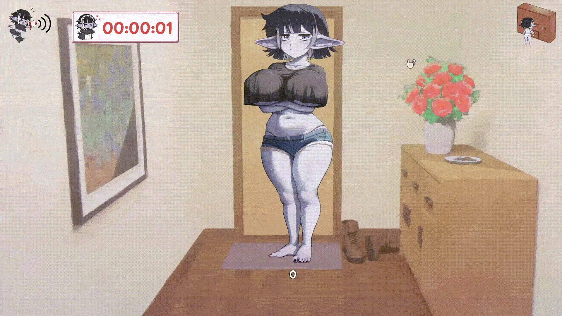 Waifu Clicker gameplay screenshot 3 (Godot adult game) by Samns – free download