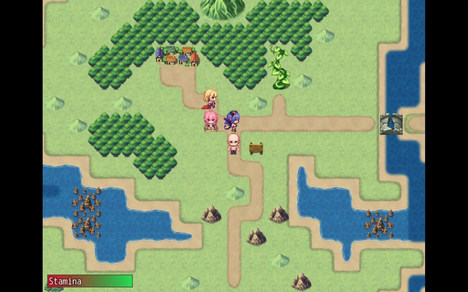 Monster Girl Expedition 69 gameplay screenshot 3 (RPGM adult game) by Juicy Mountain – free download