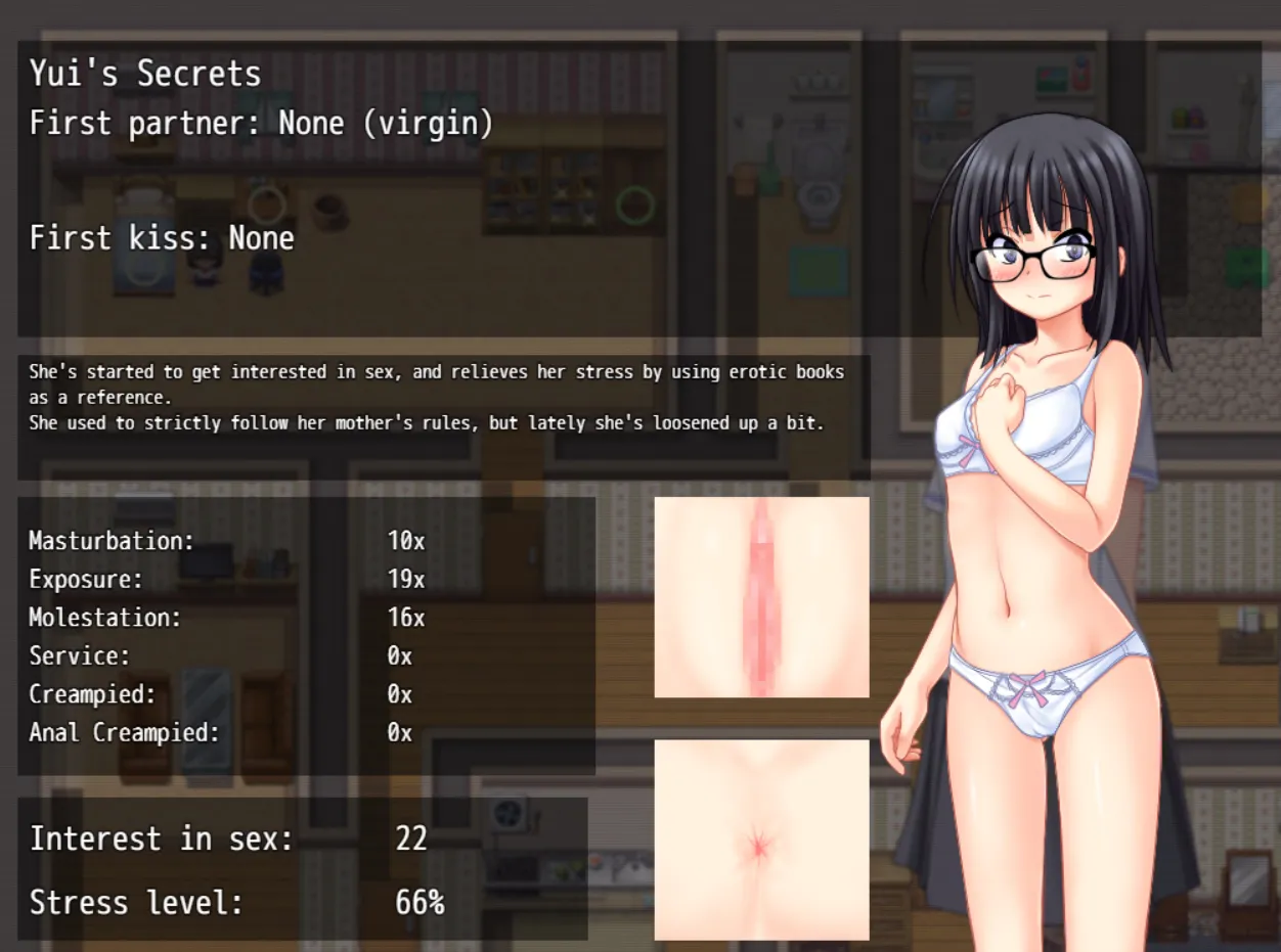 When the Bud Blooms gameplay screenshot 5 (RPGM adult game) by k4 – free download