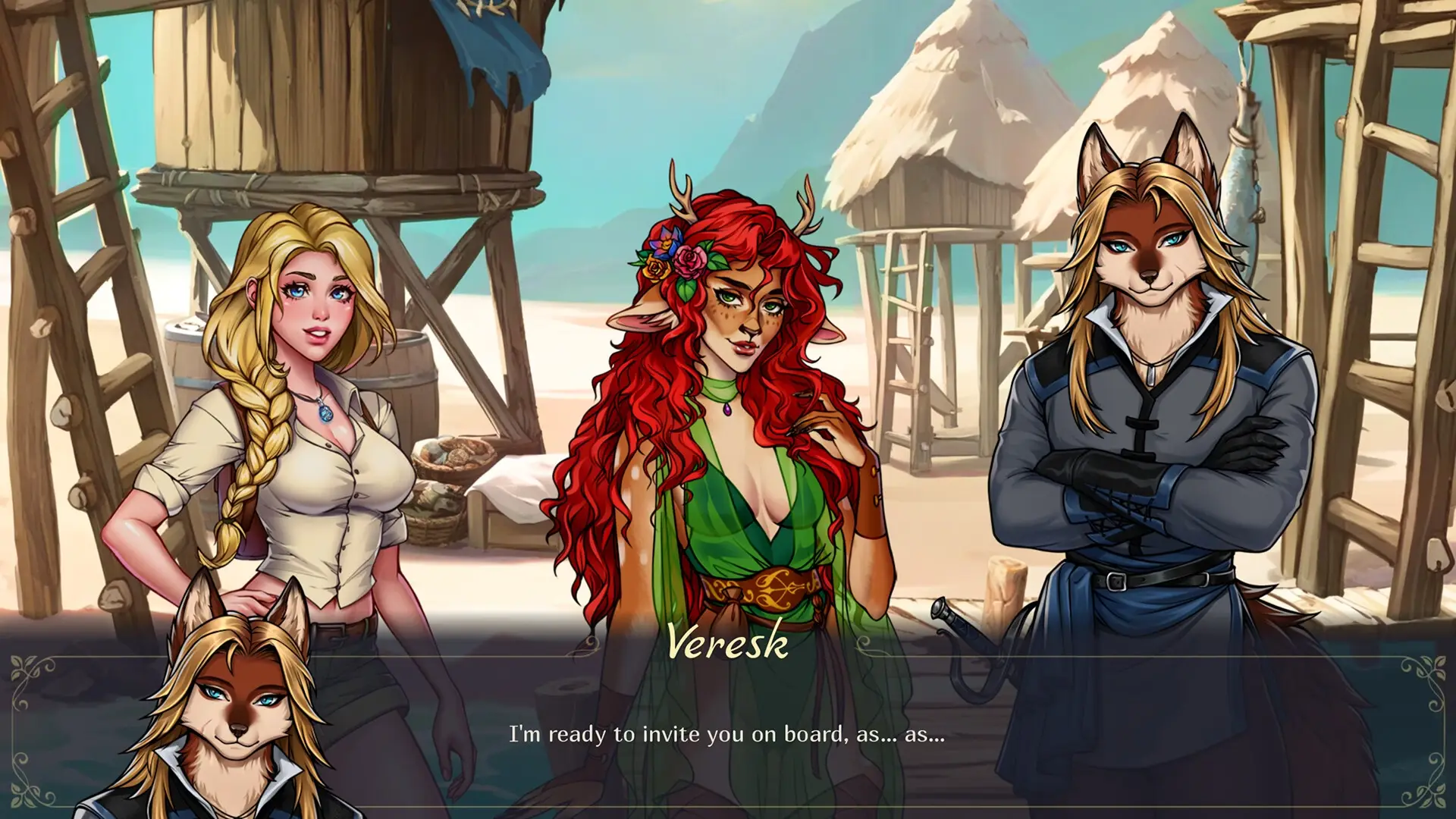 Astra: Ardent Show gameplay screenshot 4 (Ren'Py adult game) by Lustration Team – free download