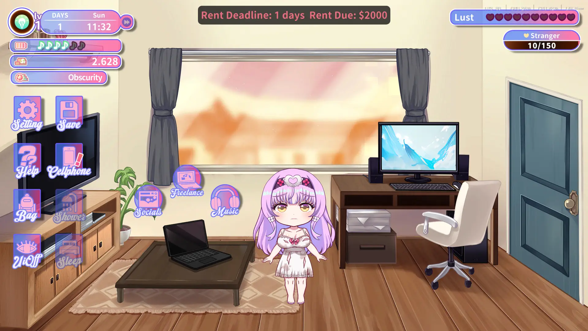 Sweet Succubus Home gameplay screenshot 4 (Unity adult game) by Black Cat Entertainment – free download