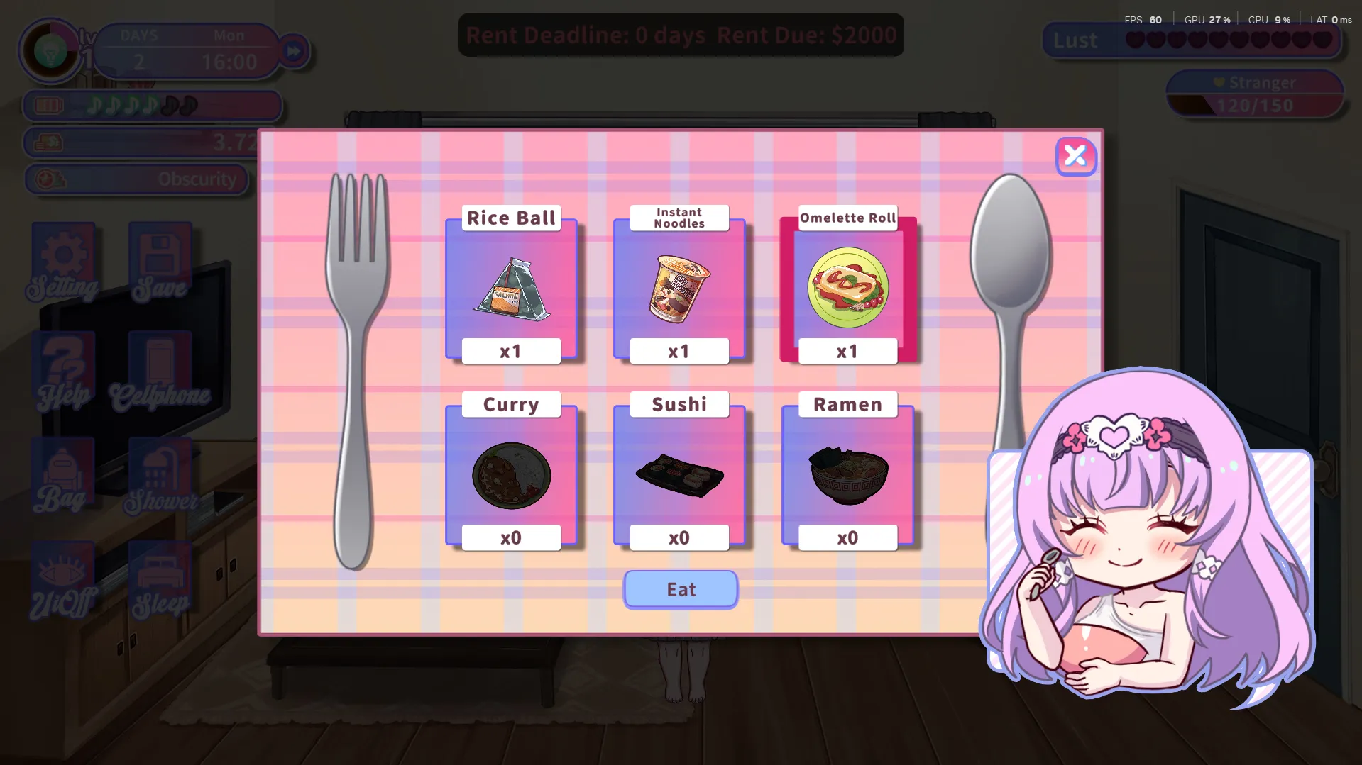 Sweet Succubus Home gameplay screenshot 7 (Unity adult game) by Black Cat Entertainment – free download