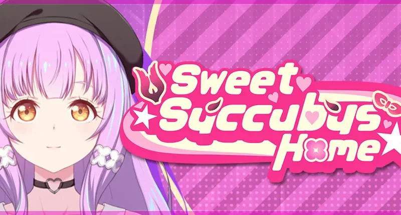 Sweet Succubus Home cover Valentine – Unity adult game by Black Cat Entertainment free download